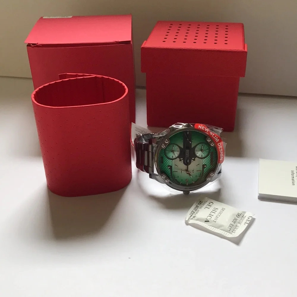 New Authentic Diesel Mr. Daddy Slim Multi-Movement Stainless Steel Watch –